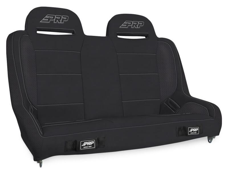 Jeep Wrangler JLU Seat Bench - Rear - PRP Seats - Elite Series - Black - `18-`27